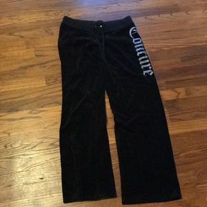 Juicy couture velour pants